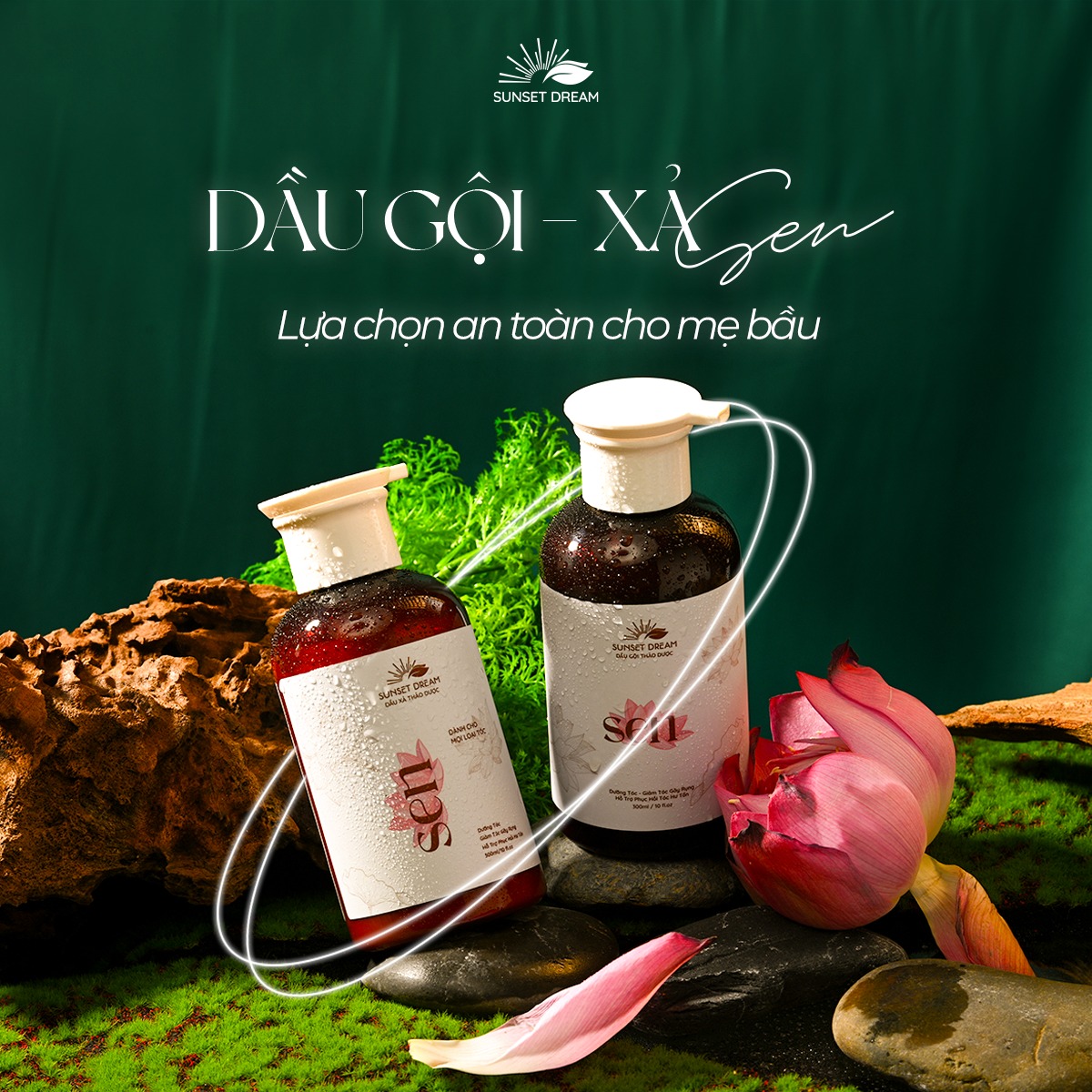 Tại Sao Nên Lựa Chọn Bộ Đôi Gội Xả Sen Sunset Dream?