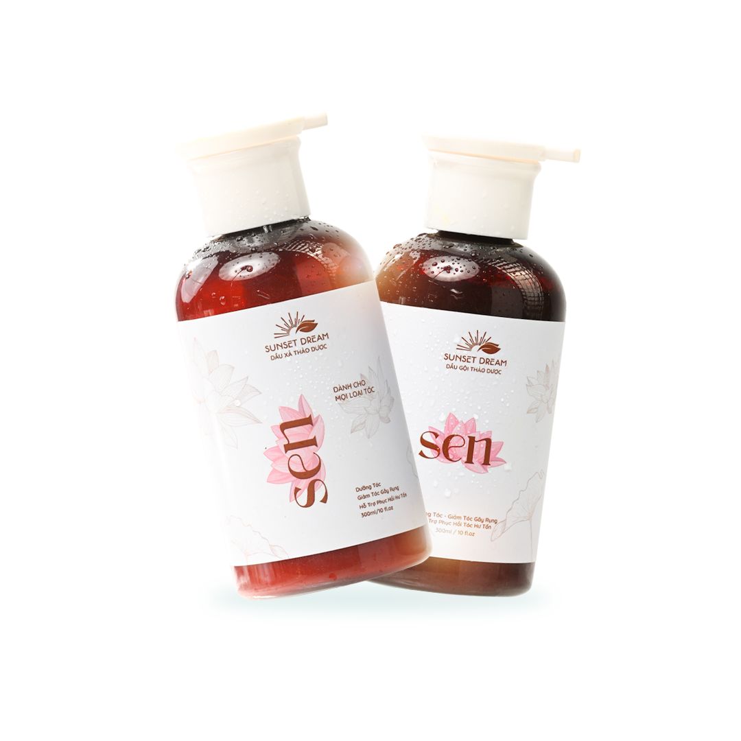 Cặp gội xả Sen 500ml