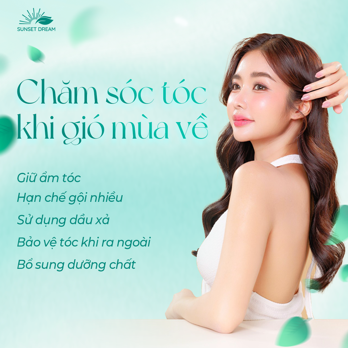 Chăm sóc tóc khi gió mùa lạnh về – Bí quyết để mái tóc luôn khỏe đẹp