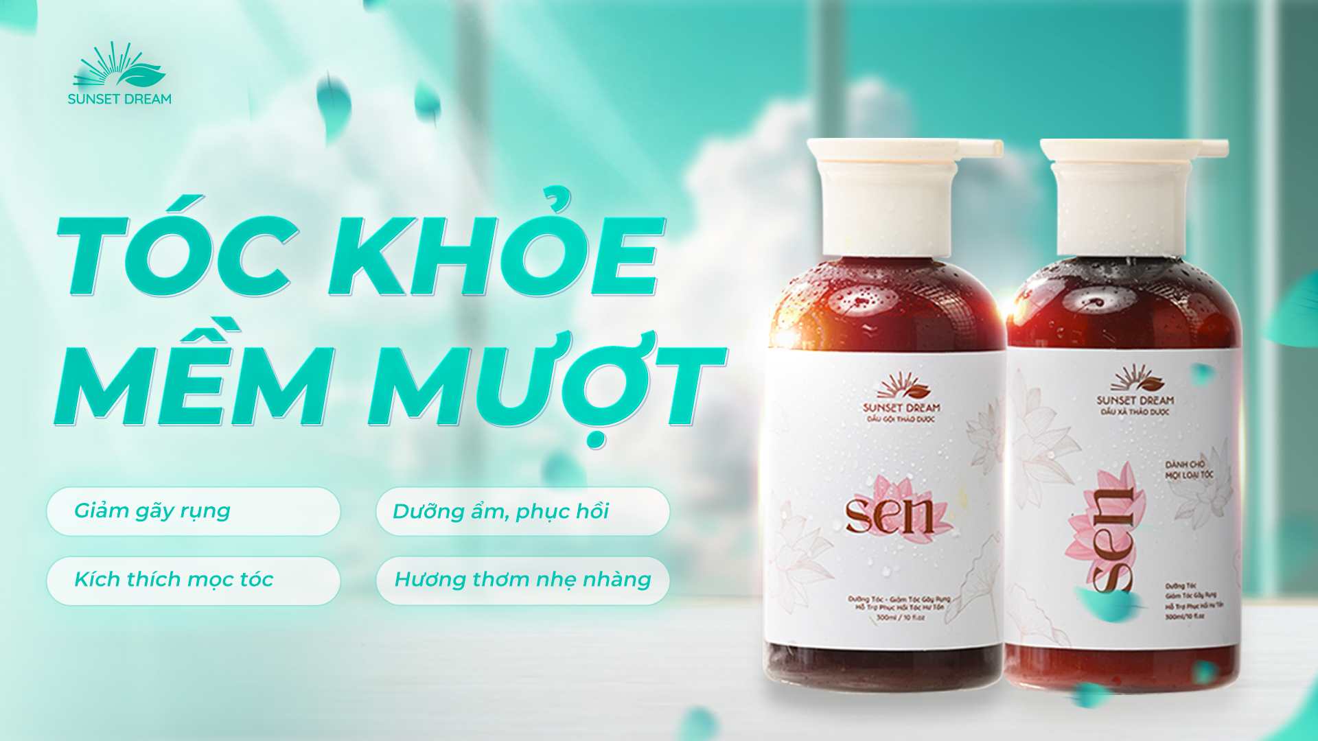 Bí quyết có mái tóc khoẻ, mềm mượt tự nhiên